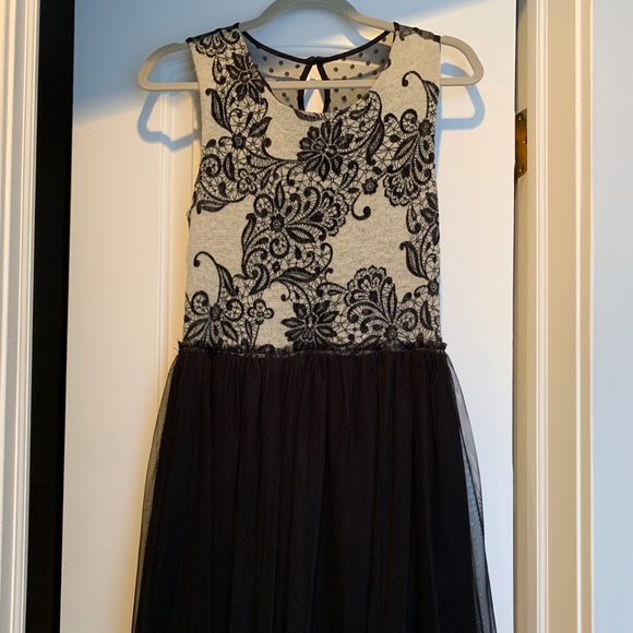 Anthro Sweater + Lace Cocktail Dress - Picture 2 of 4